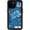 NFL Detroit Lions Tropical Print iPhone 15 Waterproof Case